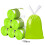 Small Trash Bags with Drawstring 17.72x17.72 Inch 100 Count 1