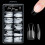 Fake Nail Tips Clear Acrylic Press-On DIY Nail Extensions 1
