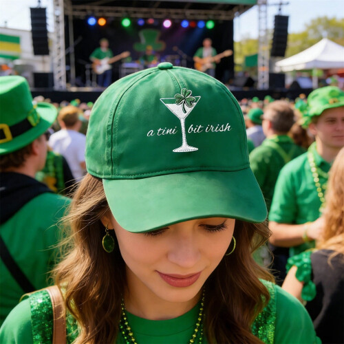 St. Patrick's Day Baseballkappe, Unisex, feuchtigkeitsableitend 2