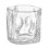 Verre torsadé multicolore 250 ml, épais 2