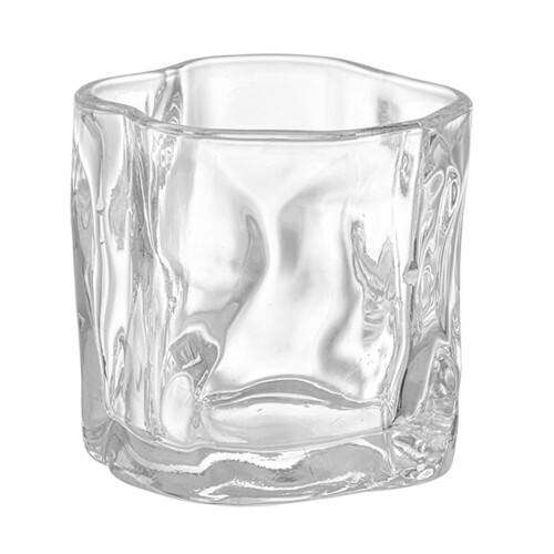 Verre torsadé multicolore 250 ml, épais 1