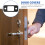 Security Door Strike Plate for Exterior Doors 4 pcs 3