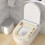 Coussin de siège de toilette imperméable en EVA (1 pièce) 7