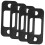 Security Door Strike Plate for Exterior Doors 4 pcs 5
