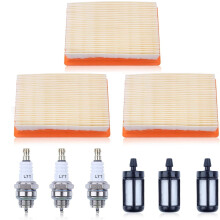 Stihl TS400 BR350 SR430 Air Fuel and Spark Plug Filter Set