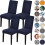 Dining Chair Covers Stretch Spandex 4 Pack 1