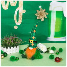 St. Patrick's Day Gnome Decor 12.6x8.27 in 1 pc