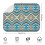 Tapis de cuisine bohème en microfibre 45,7 x 61 cm 2