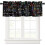 Math Formula Doodle Window Valance Rod Pocket 54x18 inch 1