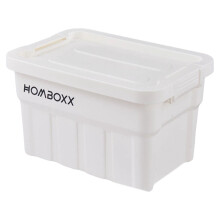 Industrial Desktop Storage Box Textile White 11.6x8.1x7 in