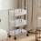 Clear 3-stufiger Rollwagen – Kompakter Organizer 6
