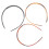 LEORX Κορδέλες μακιγιάζ σε σχήμα U για γυναίκες, συσκευασία των 3 τεμαχίων (εύκαμπτο 6