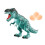 Robot T-Rex-leke med brøllyd LED-lys egglegging 3