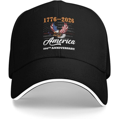 USA 250th Anniversary Trucker Hat Adjustable Breathable