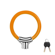 Steel Bike Cable Lock 15mm Thick Portable with 2 Keys