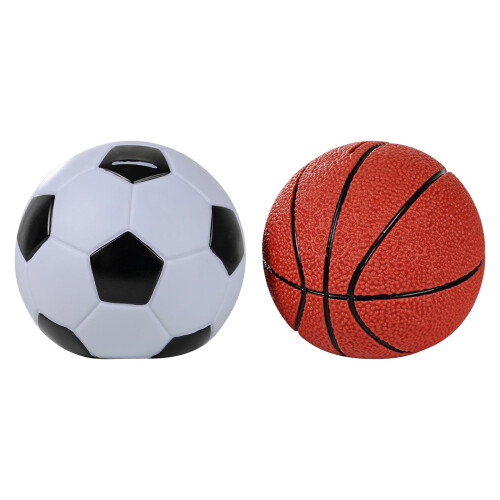 Cofrinho Infantil em Formato de Basquete - Resistente e Fácil de Usar (1 unidade) 1