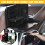 Foldable Car Back Seat Tray Black ABS Universal 8kg 1