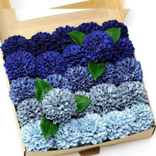 Artificial Foam Flowers with Stem for DIY Decor