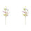 Easter Egg Artificial Berry Picks Light Green 2 Pack 1