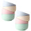 MUSEYA Bamboo Fiber Bowls Set Kitchen 8pcs 5