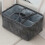 Diaper Caddy Organizer Corduroy 3-Compartment Bag 1