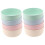 MUSEYA Bamboo Fiber Bowls Set Kitchen 8pcs 6