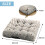 Almofada de chão em veludo holandês, estilo boho, para meditação, 56x56 cm (22x22 polegadas) 4