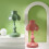 Lampada da scrivania WINOMO in plastica verde per lo studio (ricaricabile tramite USB) 7