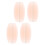 Cúisíní Strapaí Bra LEORX, Ceapáin Silicone, 2 Phéire 5