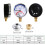 Verbeterde 10 BAR Lagere Instap 120 Temperatuur Drukmeter-G 1 2 2