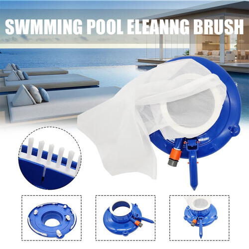 Pooldammsugare Blått Viktat Transparent Runt 2