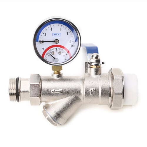 Verbeterde 10 BAR Lagere Instap 120 Temperatuur Drukmeter-G 1 2 2
