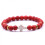 Bracciale con perline di onice e occhio di tigre per uomo e donna 3