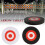 Mobile Archery Target Outdoor Bow Target Black 25 cm 7
