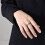 Regenbogen-Pride-Ring, Edelstahl, Unisex-Ehering, Größe 5