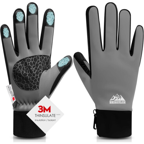 Winter Gloves Unisex 3M Thermal Insulation Touchscreen