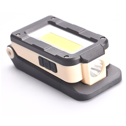 Torcia LED Supvox nera portatile per escursionismo, viaggi e lavoro. 2