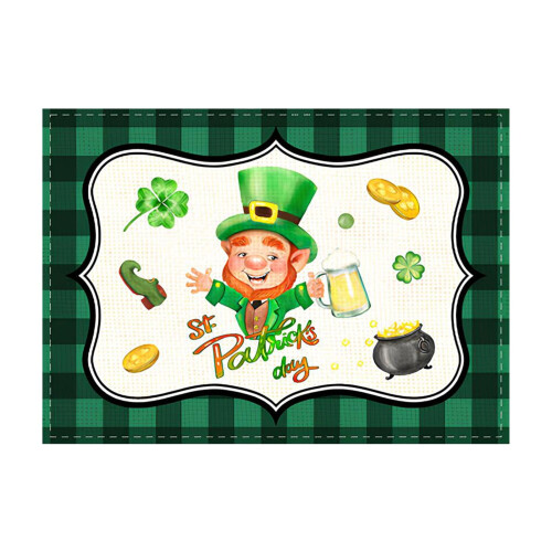 St. Patrick's Day Tischsets, 4er-Set, wärmeisolierend 1