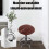 Round Bar Stool Cover Washable Dustproof Elastic 13 Inch 6