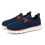 Herre Casual Mesh Loafers Mørkeblå EU44 2