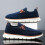 Herre Casual Mesh Loafers Mørkeblå EU44 4