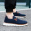 Herre Casual Mesh Loafers Mørkeblå EU44 5