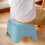 Tabouret en plastique empilable, escabeau compact antidérapant 6