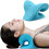 Neck and Shoulder Relaxer Cervical Traction Device Blue 7