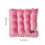 Μαξιλάρι καρέκλας με λουλούδια, αντιολισθητικό, 16x16 ίντσες, παχύρρευστο με 3