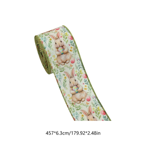 Ruban multicolore en forme d'œuf de Pâques (25 m) 2