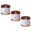 Mercerized Cotton Thread Fade Resistant 3 Spools 6