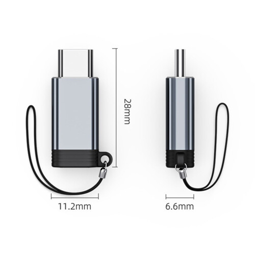 Προσαρμογέας 8 ακίδων σε USB-C για iPhone15/16Φόρτιση και δεδομένα 2