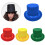 Magician's Flat Top Hat for Adults Stage Performance 4