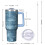 Gobelet isotherme Shark 1,2 L avec poignée et double isolation. 3